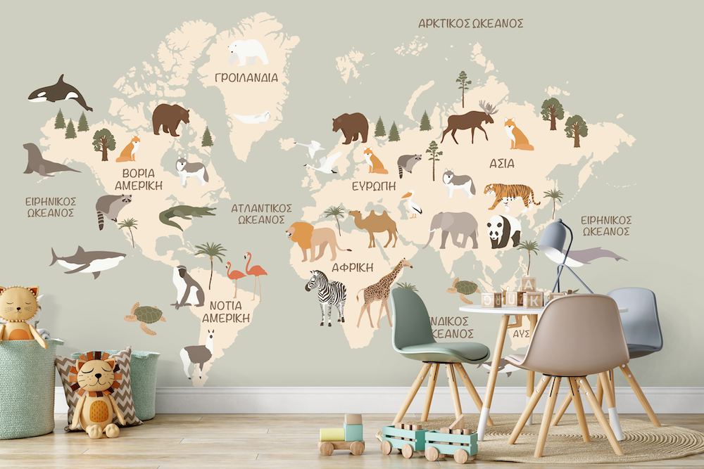 kids 4-Παιδικές φωτοταπετσαρίες τοίχου